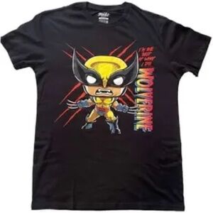 Funko Pop! Wolverine 50th Anniversary T-Shirt (Black) – Size L